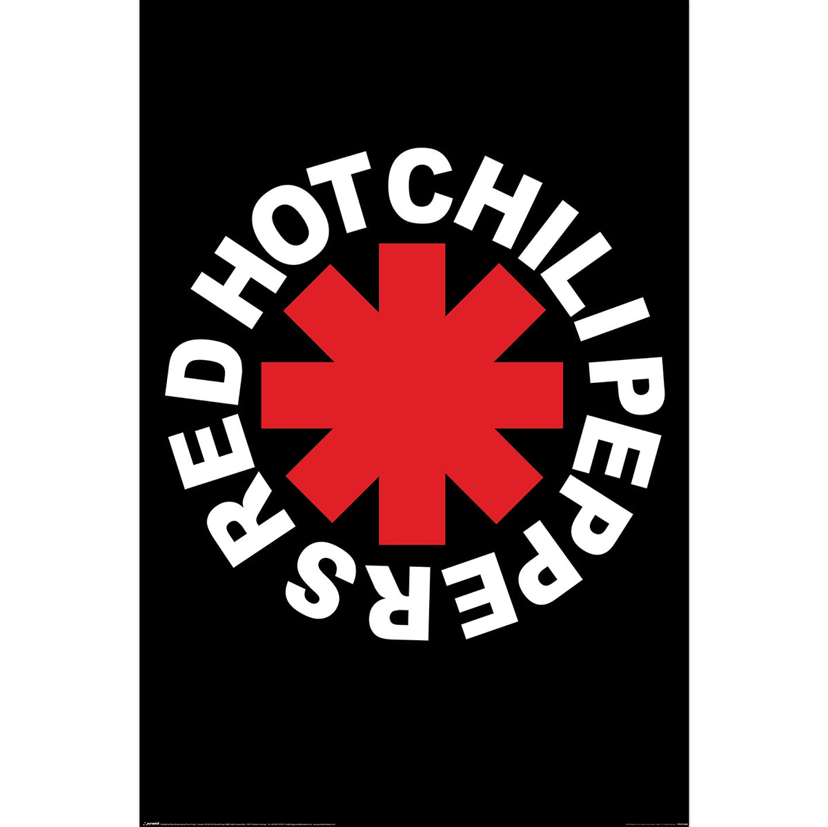 RED HOT CHILI PEPPERS (LOGO STAMP) MAXI POSTER