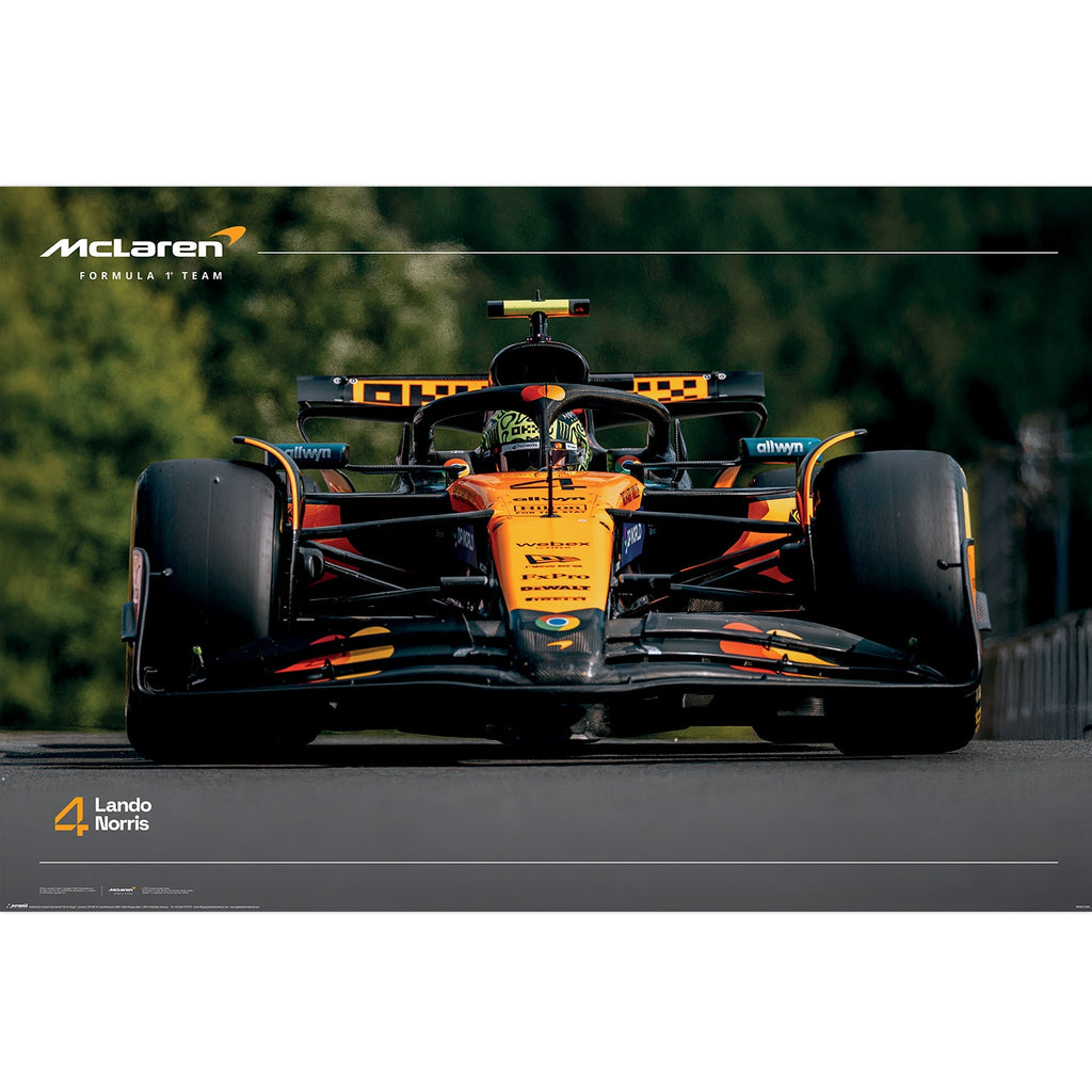 F1 (LANDO NORRIS - NUMBER 4) MAXI POSTER