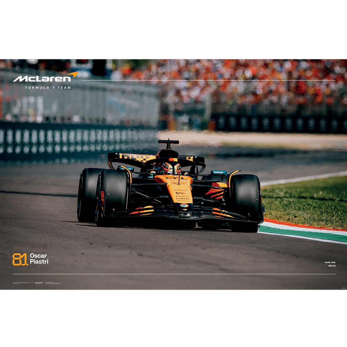 F1 (OSCAR PIASTRI - IMOLA) MAXI POSTER