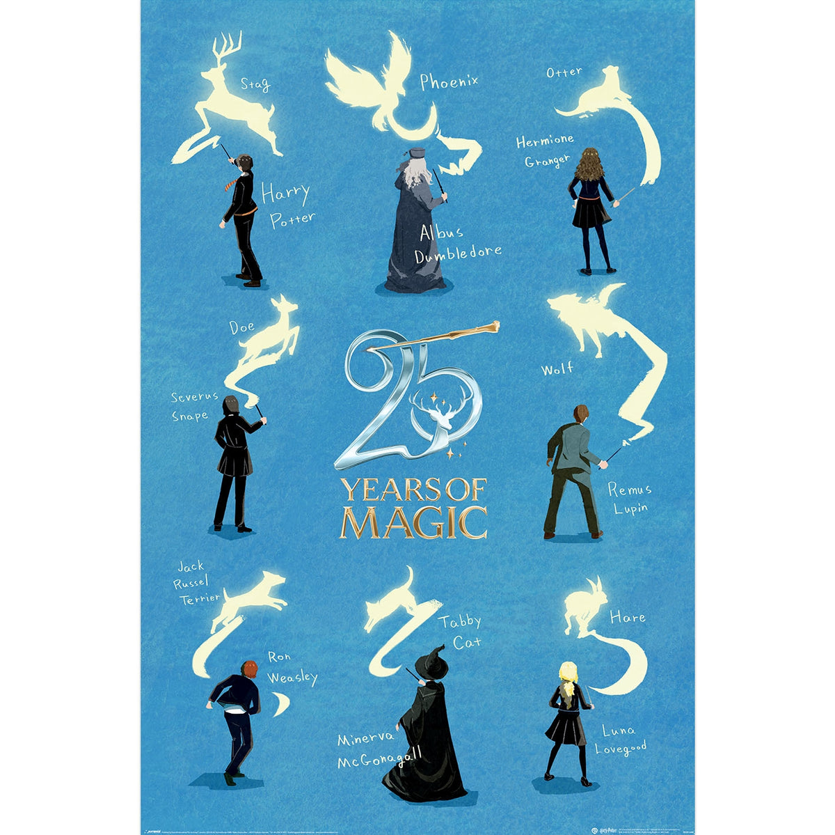HARRY POTTER (25 YEARS) MAXI POSTER