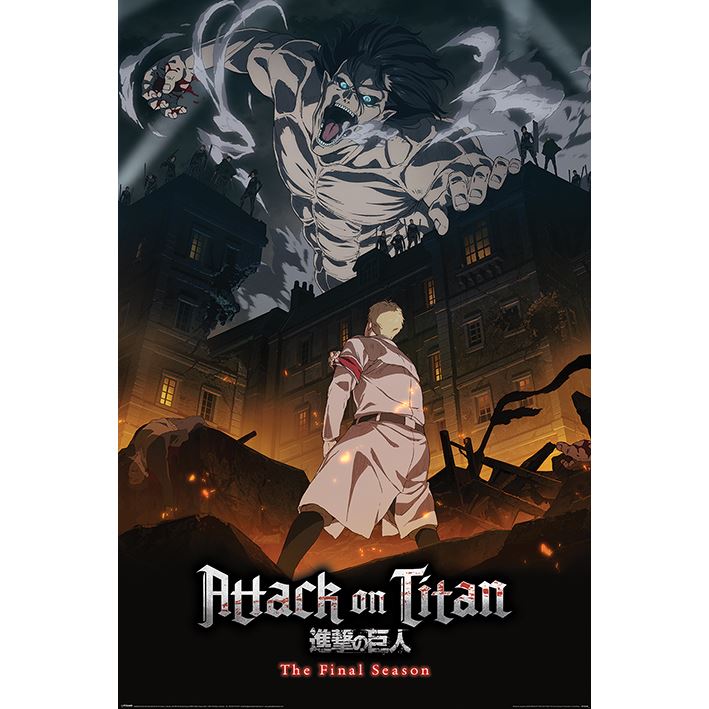 Attack On Titan S4 Eren Onslaught Maxi Poster