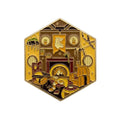 Harry Potter House Yellow Pin Badge