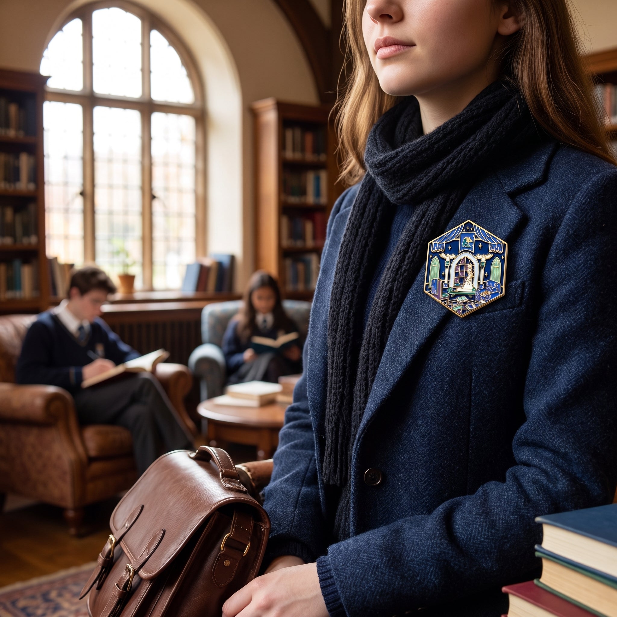 Harry Potter House Blue Pin Badge