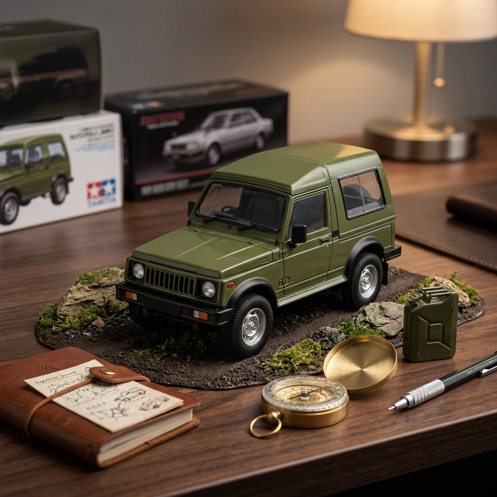 Suzuki SJ 410 Hard Top Green 1 18 Car