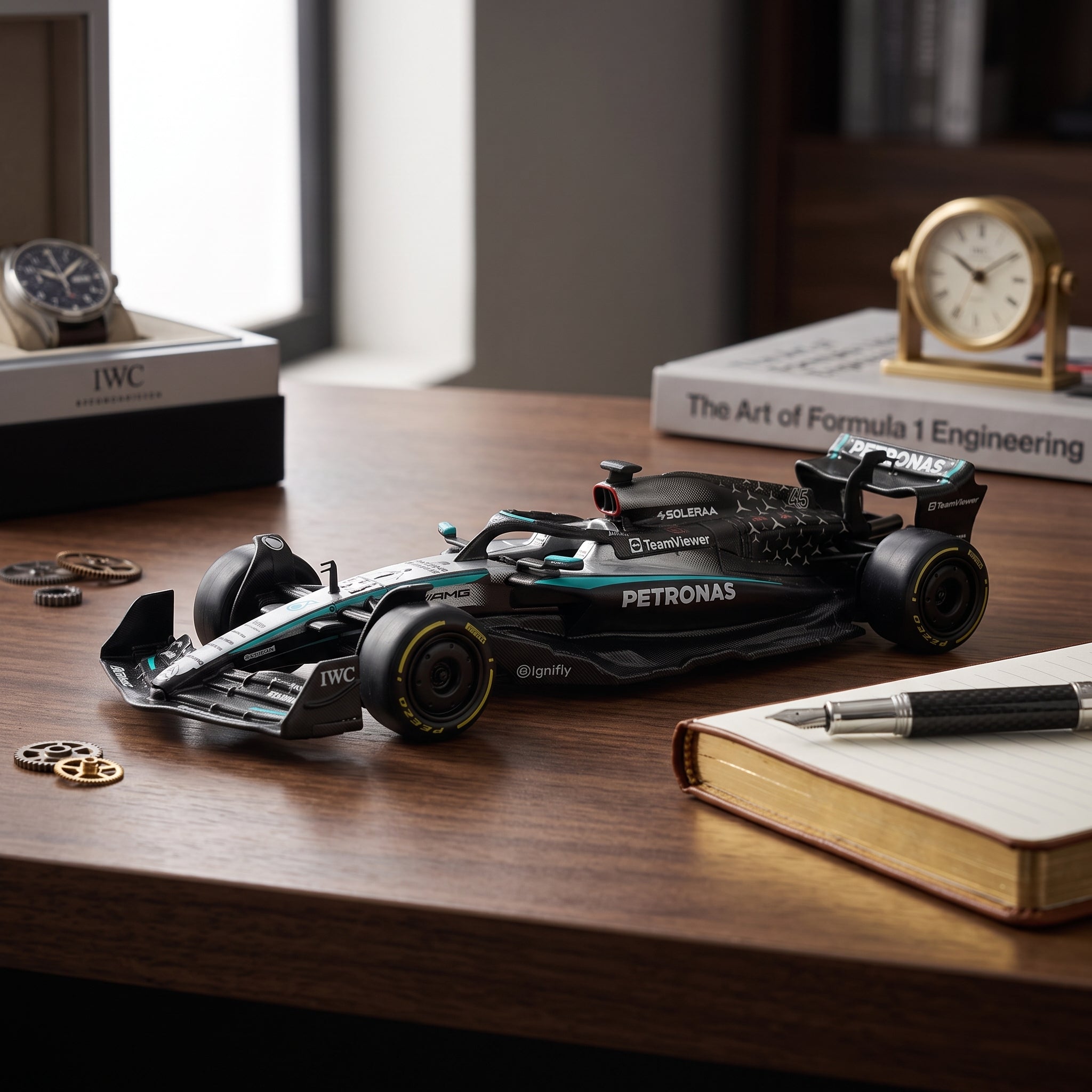 2025 Mercedes -Benz W16 No.63 1:64