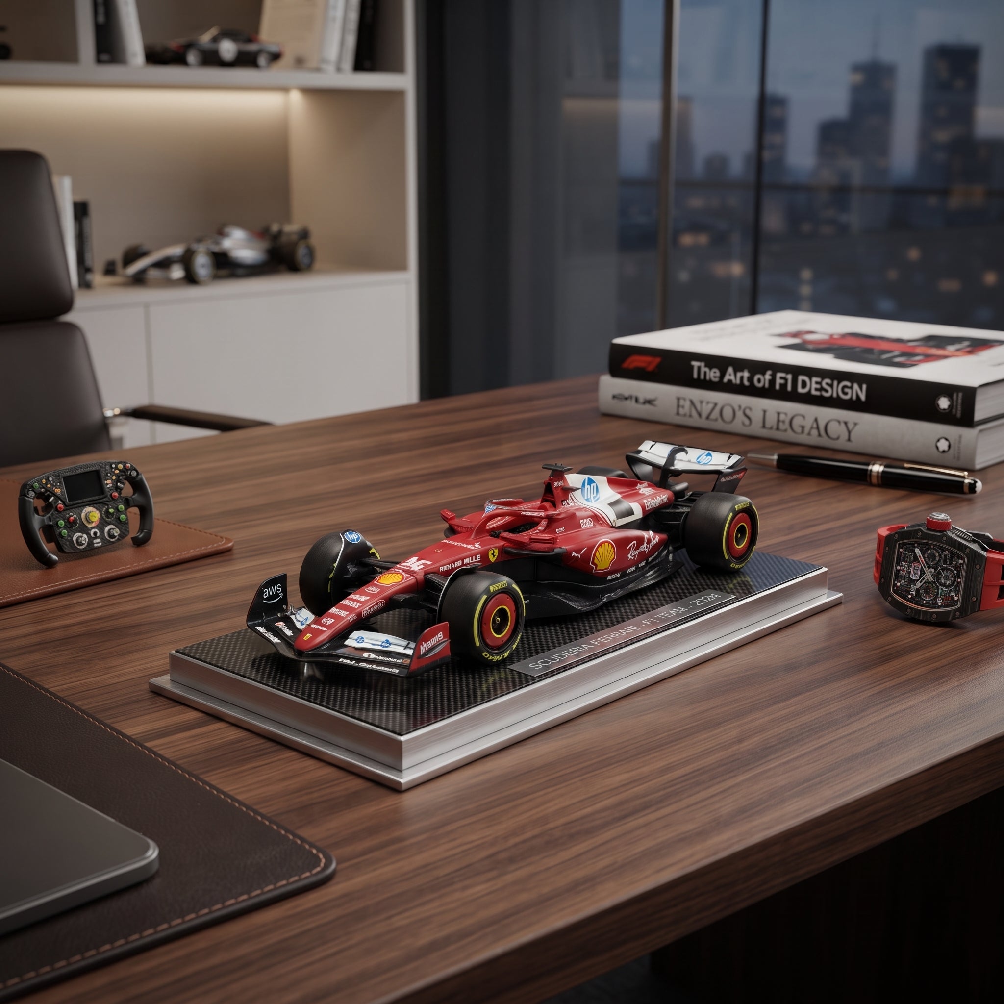 2025 FERRARI SF25 Charles Leclrec 1:43 Toy Vehicle