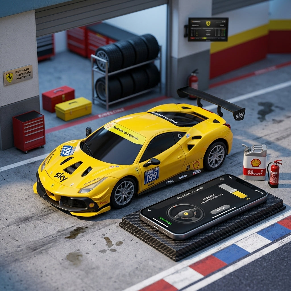Ferrari 488 Challenge EVO Shell Racing Legends RC 1/41