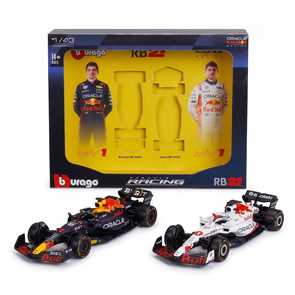 2025 Oracle Red Bull Rb21 Twin Pack 1:43 Max VerstappenToy Vehicle