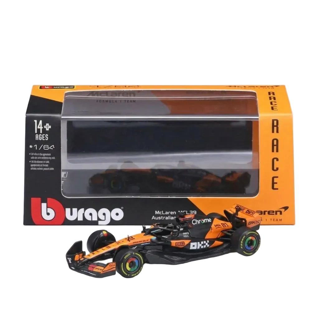 164 Scale Mclaren MCL39 Australian GP 2025 Formula 1 Model 81 Oscar Piastri