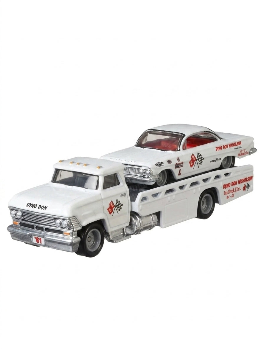 Hot Wheels Team Transport Dyno Don Nicholson Diecast Set