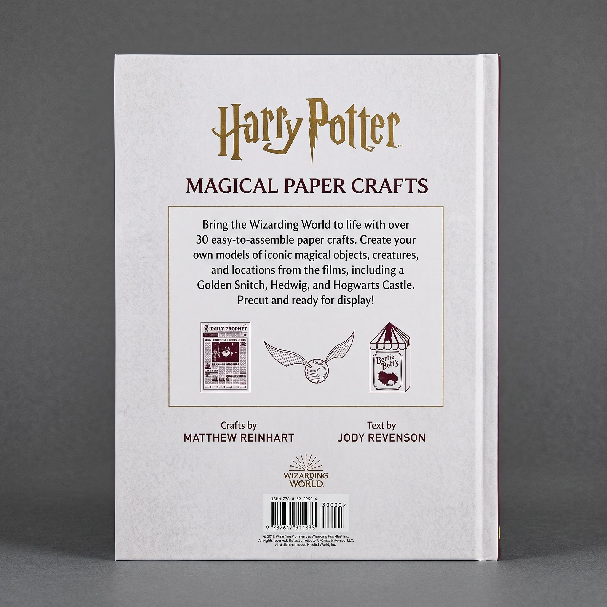 Harry Potter: Magical Paper Crafts: 24 Official Creations Inspired by the Wizarding World