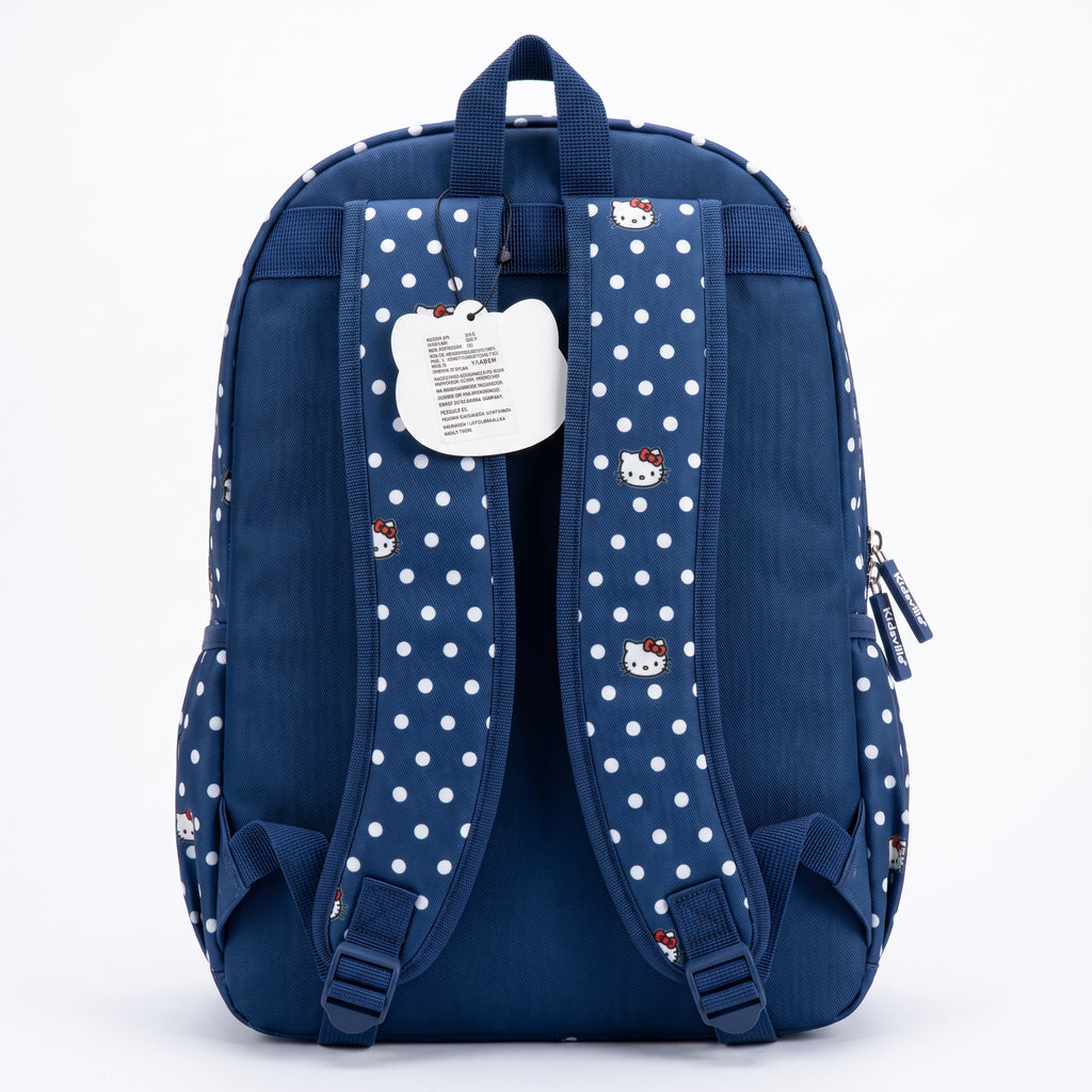 Hello Kitty 7593 for Kids Girls 17 Inches Navy Bag