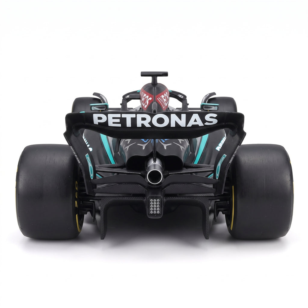 Mercedes W15 2024 No.63 George Rusell With HelmetToy Vehicle