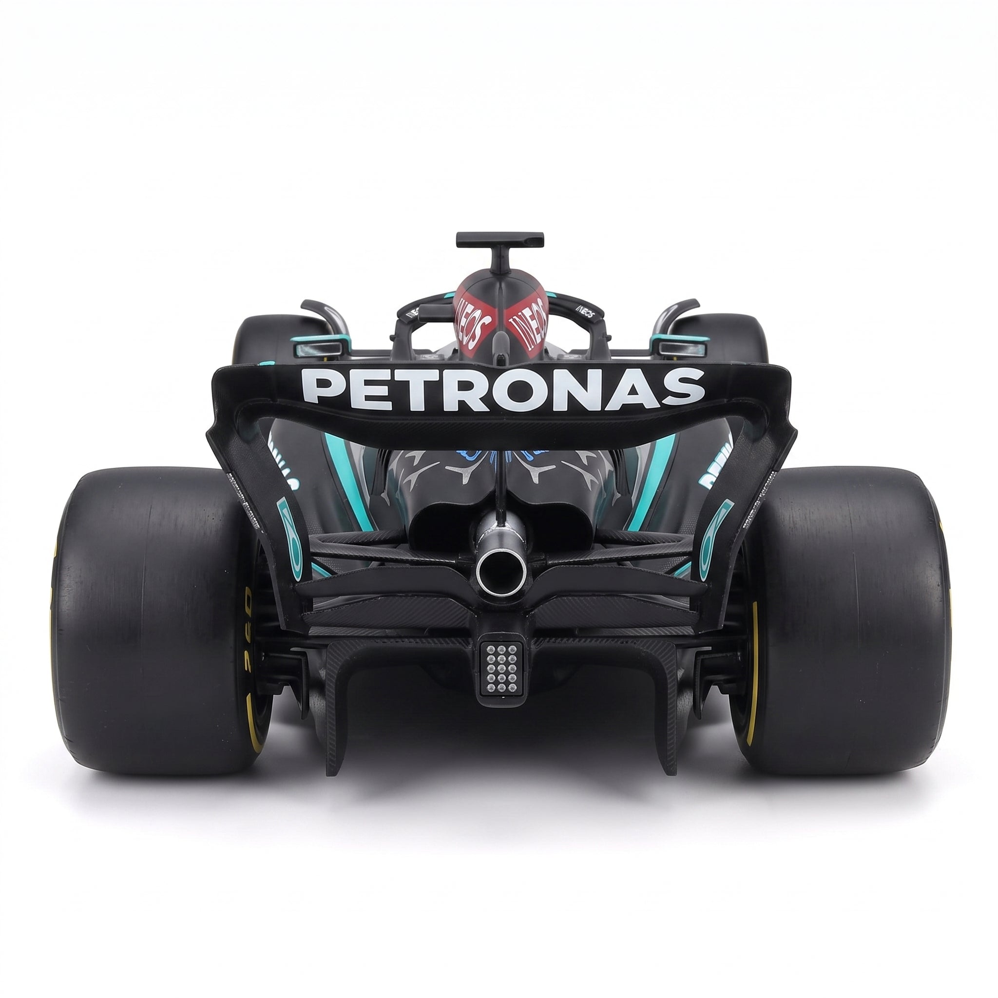 Mercedes W15 2024 No.63 George Rusell With HelmetToy Vehicle