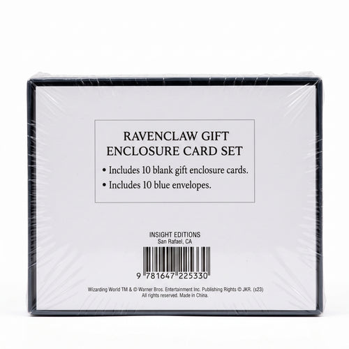 Harry Potter: Ravenclaw Foil Gift Enclosure Cards (Set of 10)
