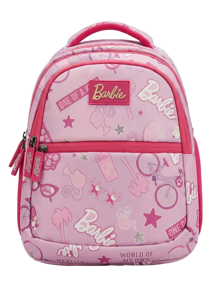 Pink Barbie Backpack - Synthetic Material