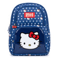 Hello Kitty 7593 for Kids Girls 17 Inches Navy Bag