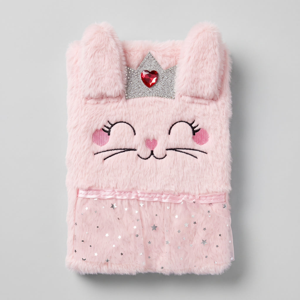Bunny Princess Plush Notebook