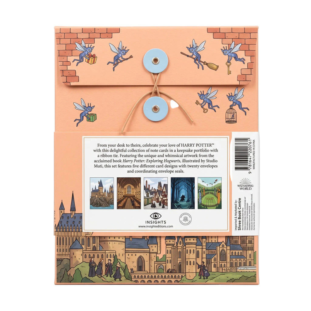 Harry Potter Exploring Hogwarts Card Portfolio Set