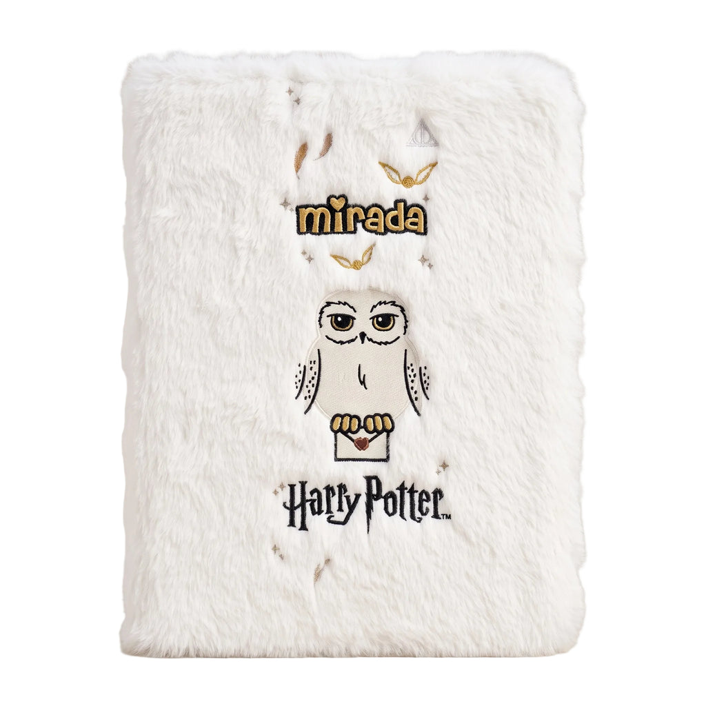 Mirada Harry Potter Hedwig plush notebook