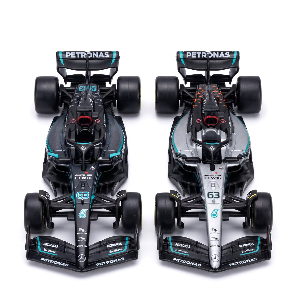 2025 Mercedes w16 Twin Pack 1:43 George Russell F1