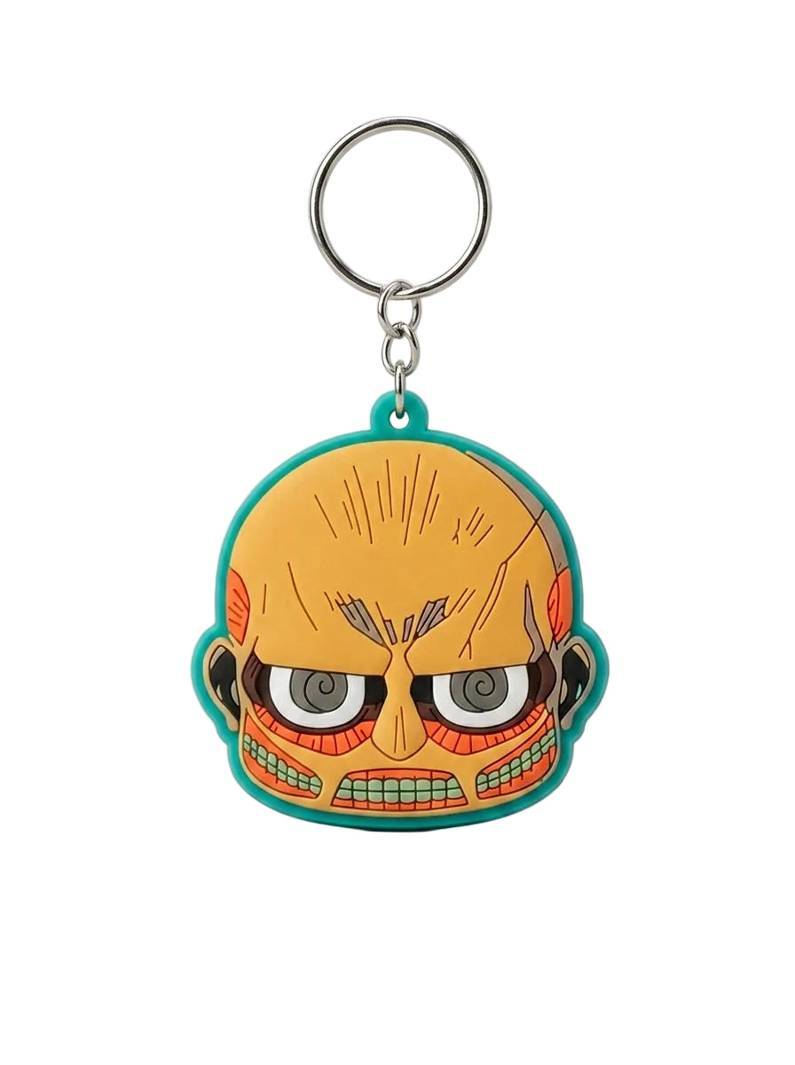 Attack on Titan Colossal Titan Rubber Keychain