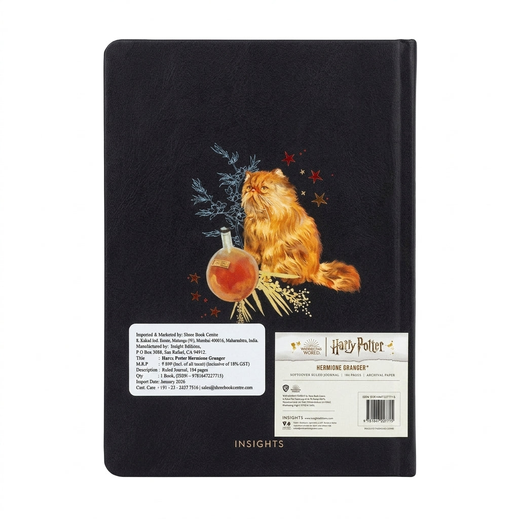 Harry Potter: Hermione Granger Journal with Ribbon Charm