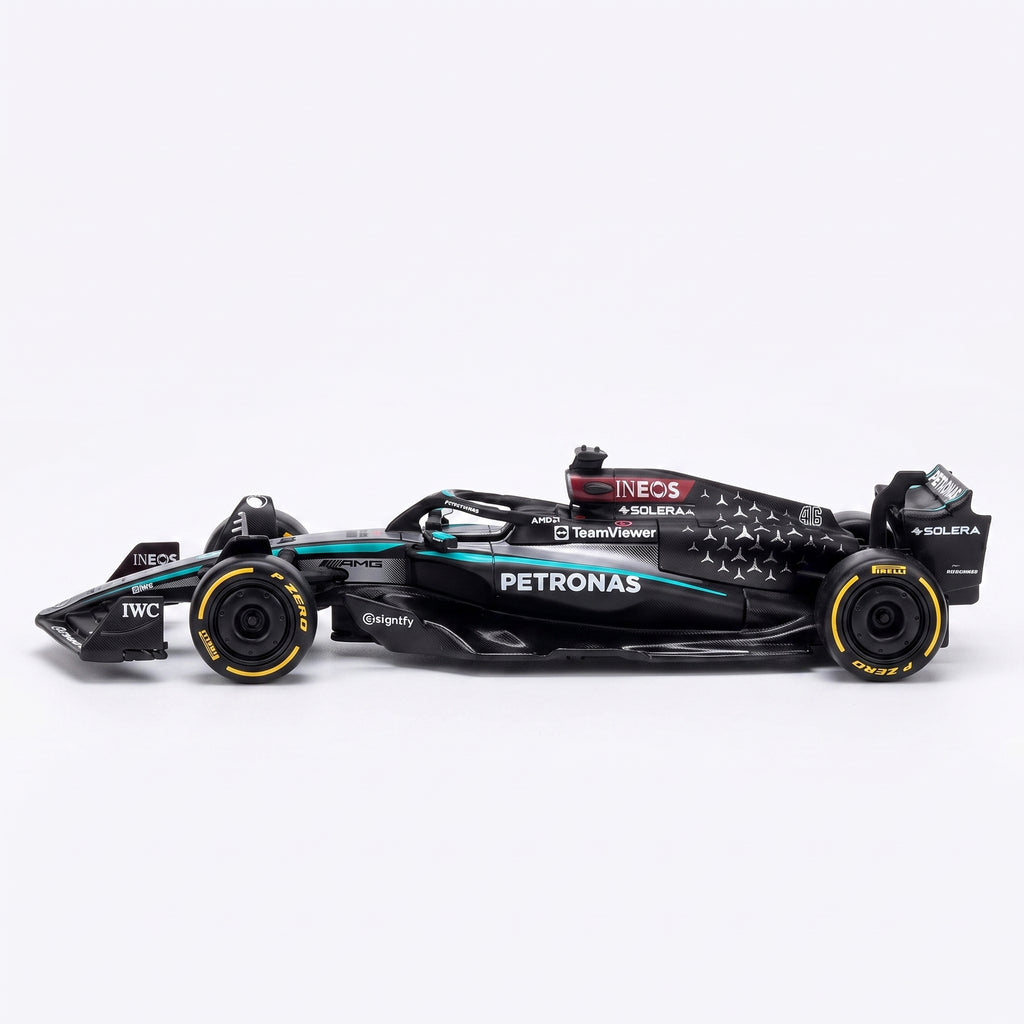 2025 Mercedes AMG Petronas W16 George R Toy Vehicle