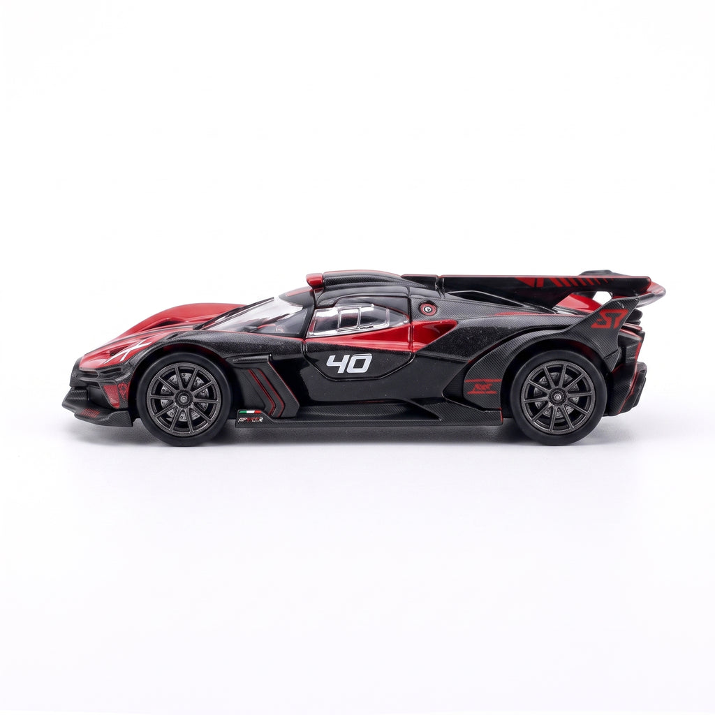 Bugatti Bolide Red 1:64 Bburago Licensed Diecast Scale Model Car