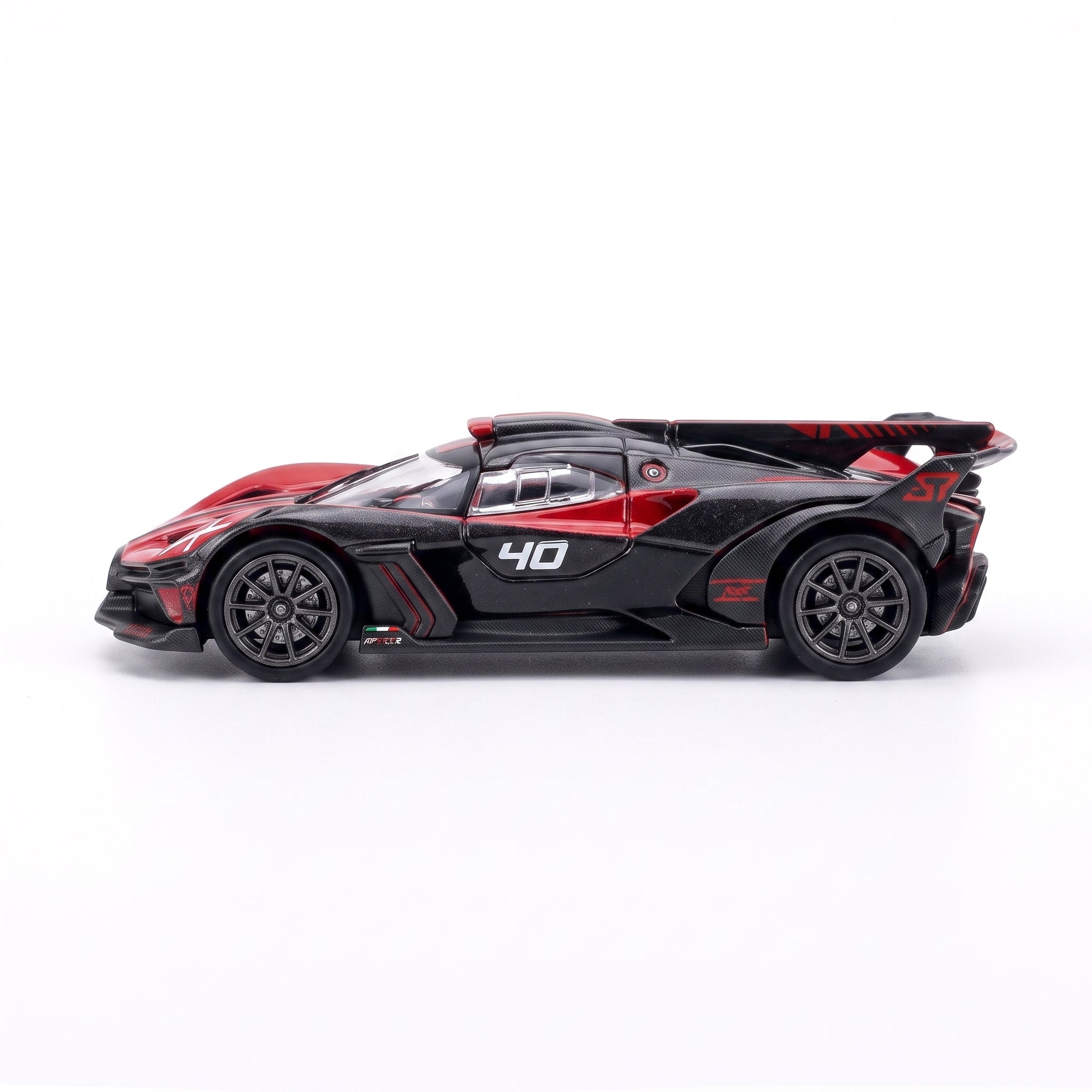 Bugatti Bolide Red 1:64 Bburago Licensed Diecast Scale Model Car