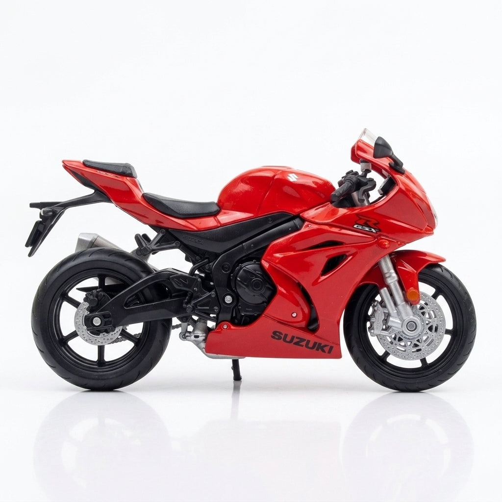 MSZ: Suzuki GSX-R1000 -Red-Die-Cast Scale Model (Scale 1:18)