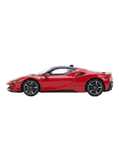 Ferrari Sf90 Stradale  Red With Black Top  Speed Icons India Diecast Car