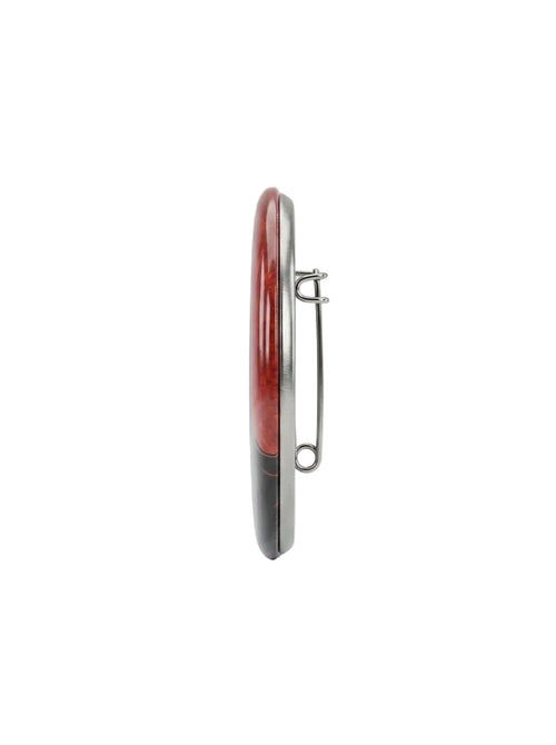 Dhurandhar Red Graphic Print Round Pin Badge
