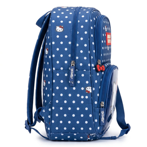 Hello Kitty 7593 for Kids Girls 17 Inches Navy Bag