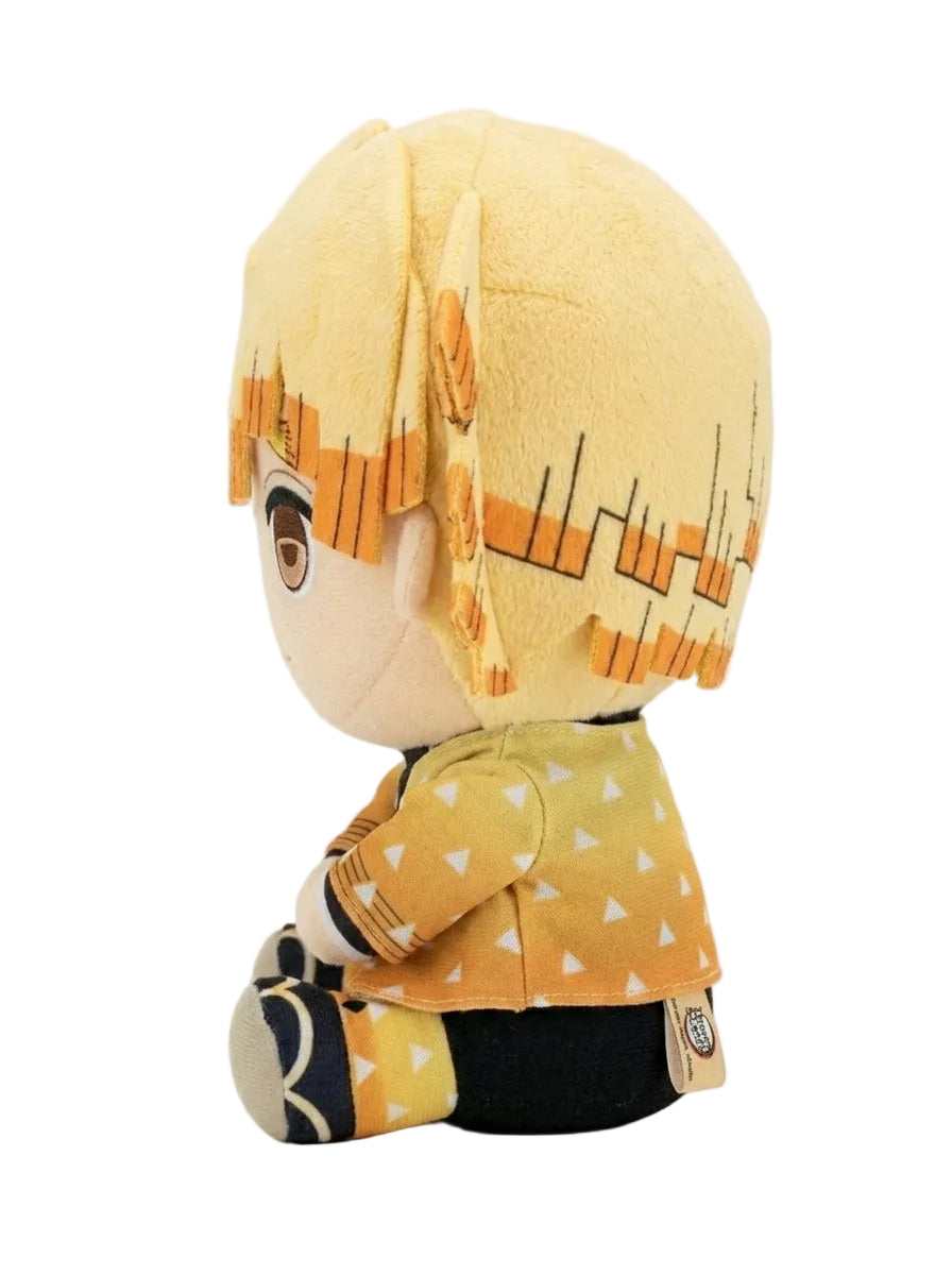 Zenitsu Agatsuma Plush Figure - Yellow/Black Fabric