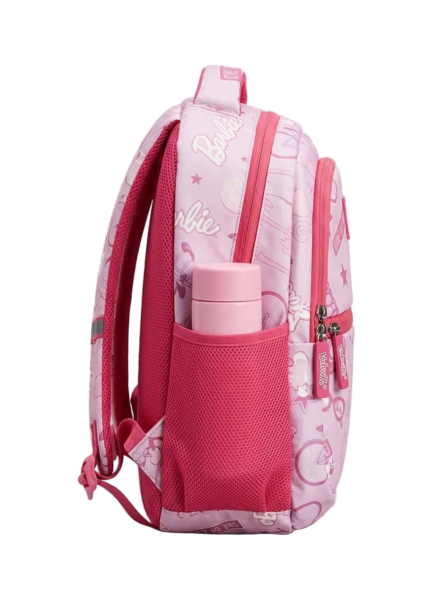 Pink Barbie Backpack - Synthetic Material