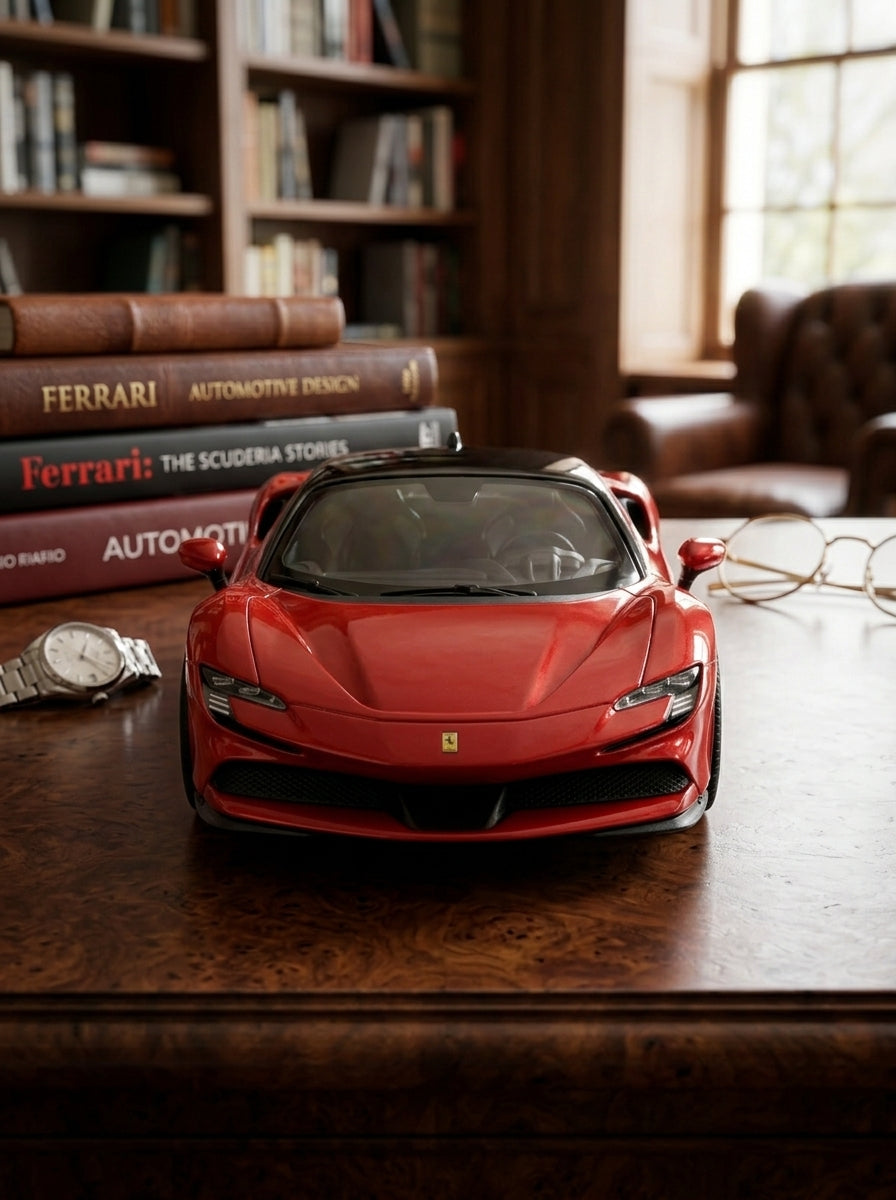 Bburago 1/64 Ferrari Red Diecast Model Car