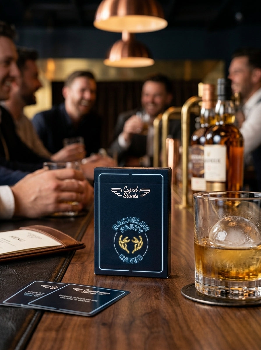 Cupid Stunts Bachelor Party Dares Card Game
