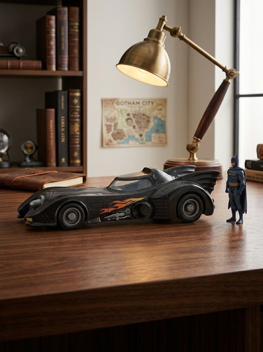 Funskool Batmobile Toy Car with Batman Action Figure