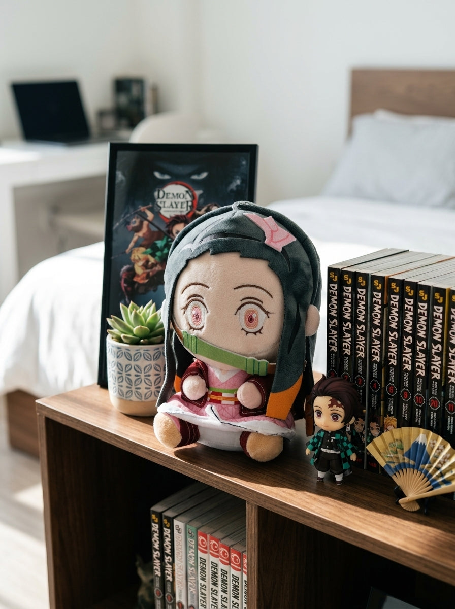 Nezuko Kamado Plush Figure - Soft Anime Collectible