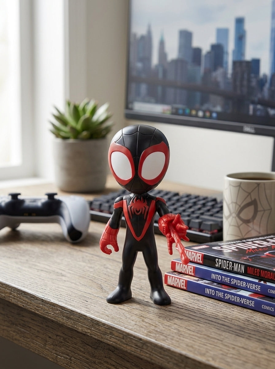 Miles Morales Spider-Man Action Figure - Plastic