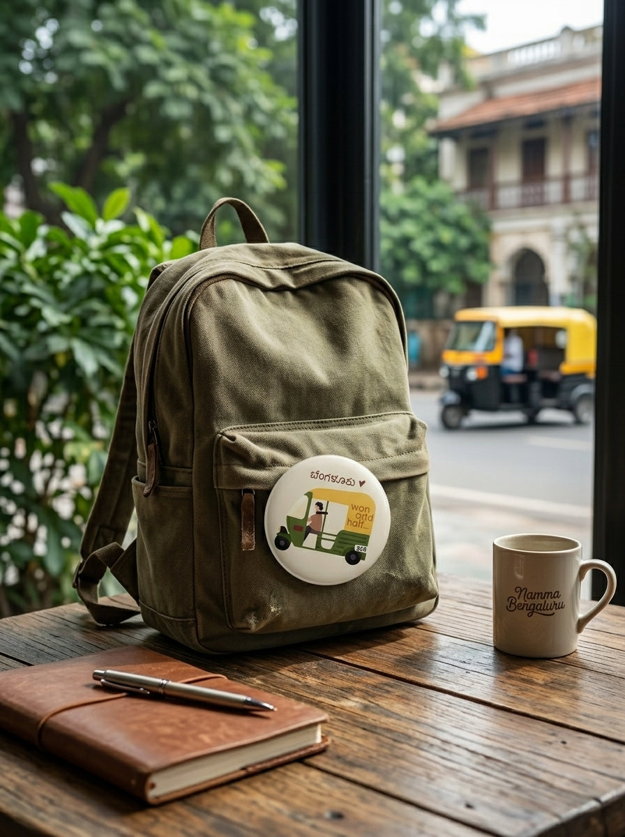 Unoriginal Thoughts Auto Rickshaw Badge