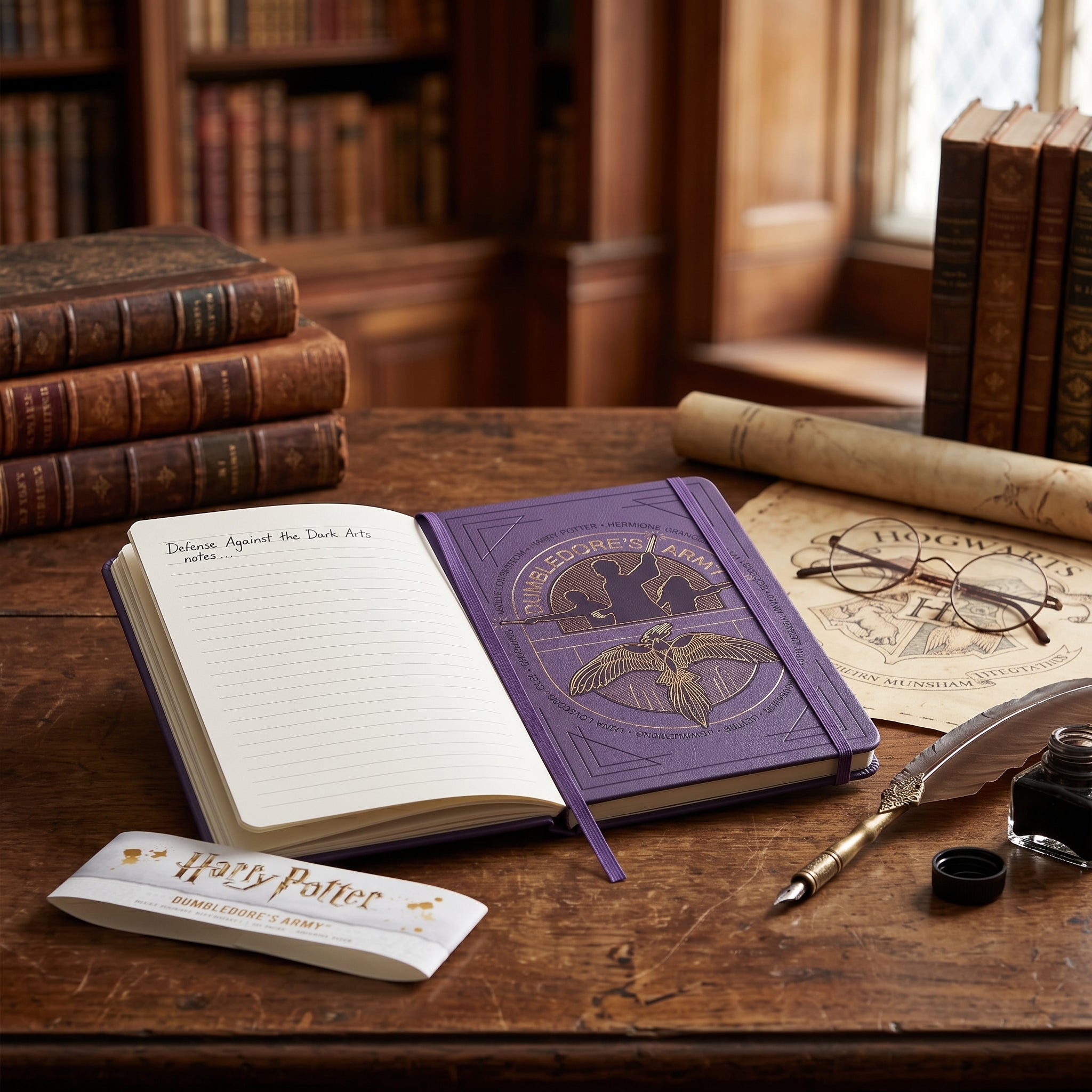 Harry Potter Dumbledore Army Hardcover Ruled Journal