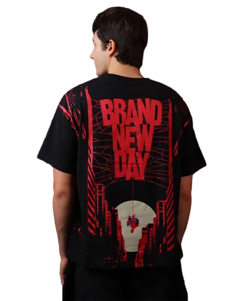 Spider-Man Brand New Day Oversized Fit Tshirt Men