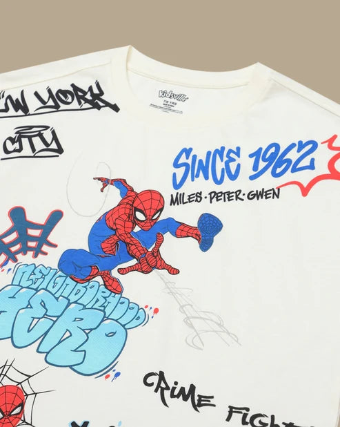 Spiderman 5405 Egret Kids T Shirt
