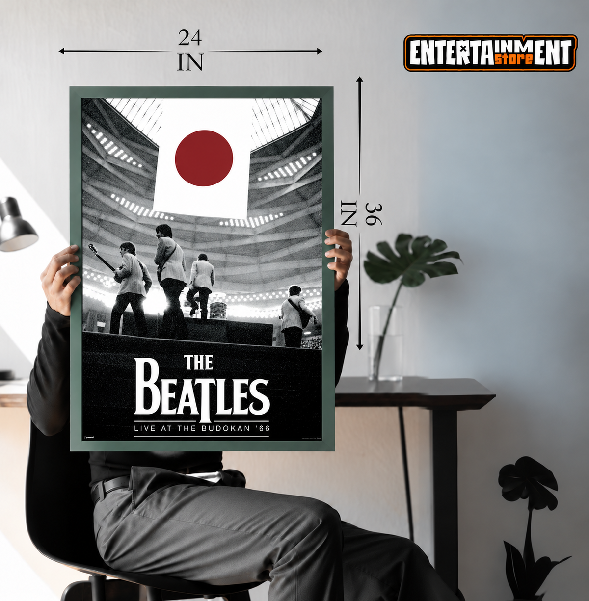 THE BEATLES (LIVE AT THE BUDOKAN '66) MAXI POSTER