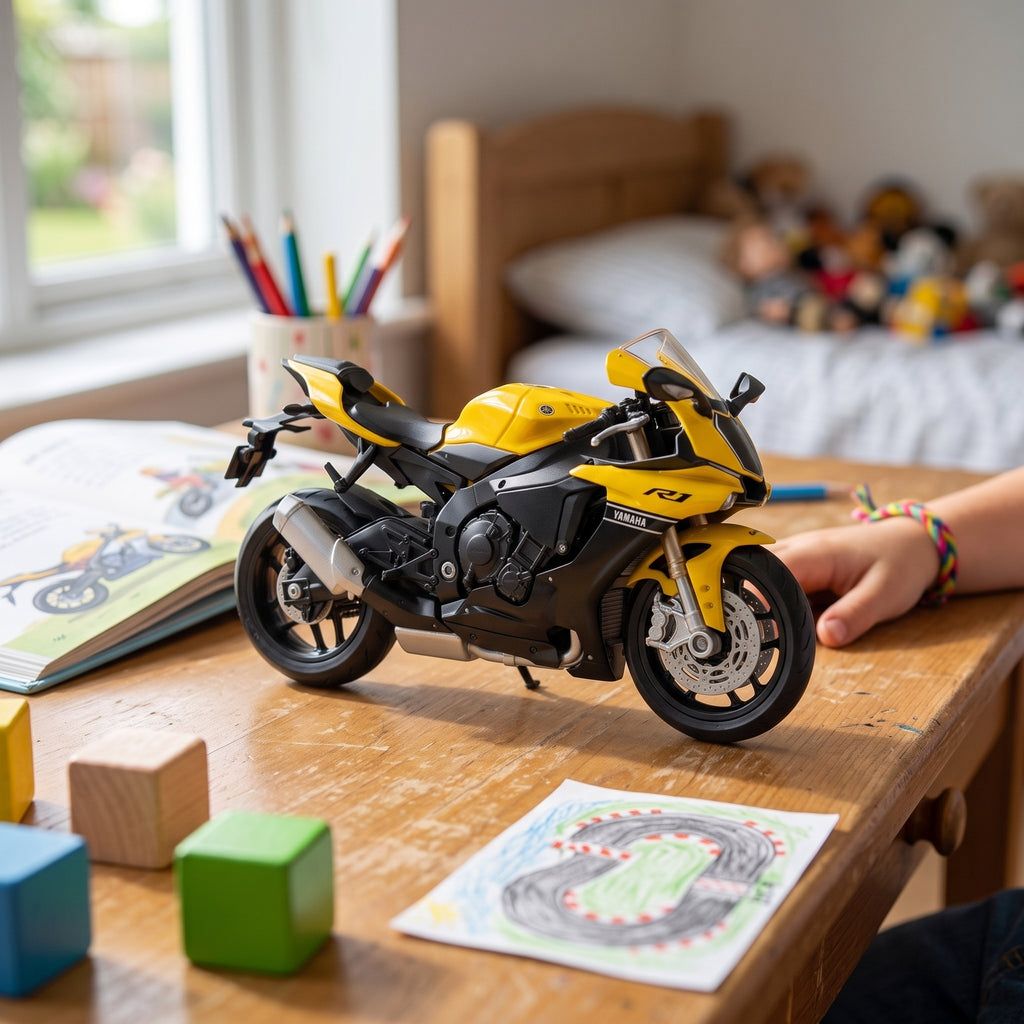 MSZ Die-cast model YAMAHA YZF-R1, scale 1:18 Vehicle