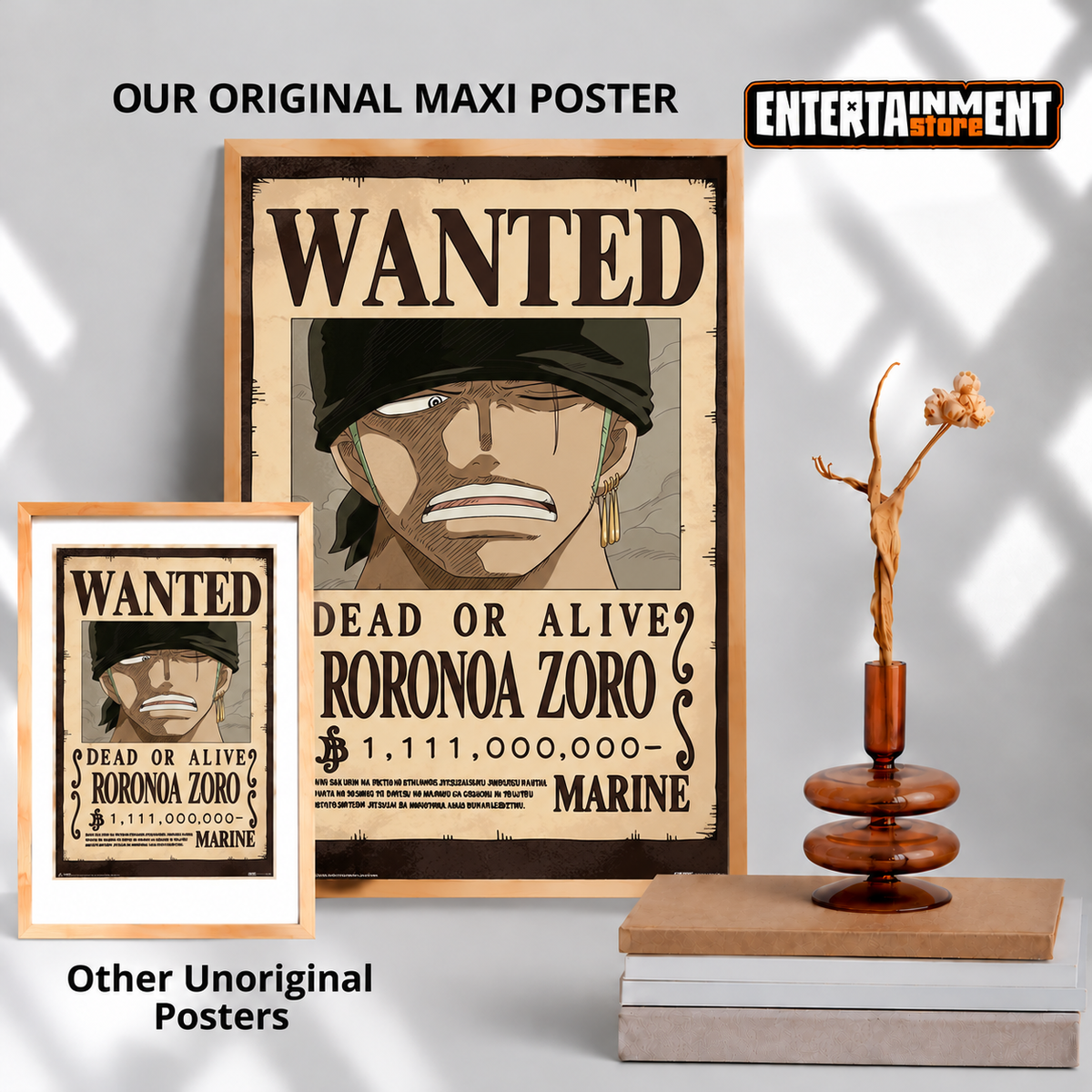 ONE PIECE (WANTED ZORO) MAXI POSTER