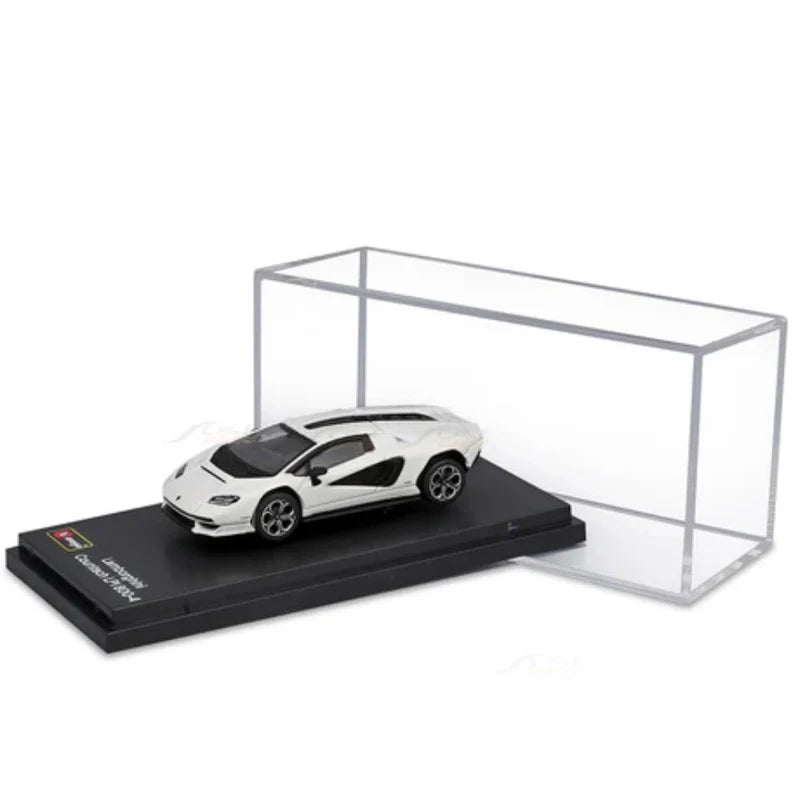 Bburago 1/64 Lamborghini Countach LPI 800-4 White Diecast