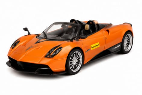 Pagani Huayra Roadster orange 1:24 MSZ licensed diecast Scale Model car